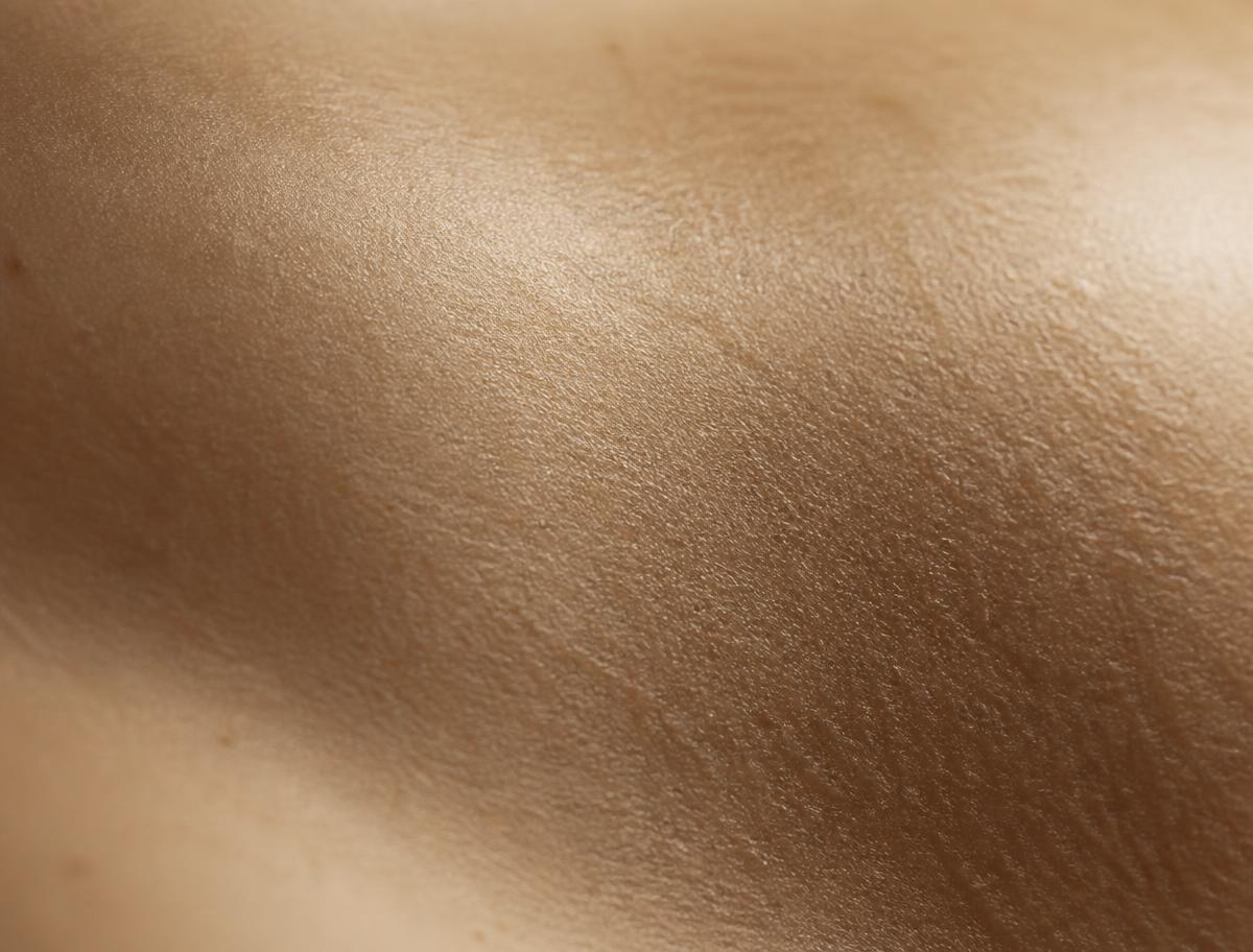 Abstract macro photograph of skin surface texture
